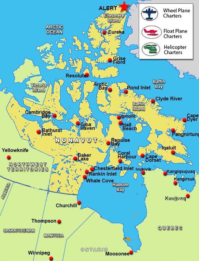 Charter Flights To Alert Nunavut